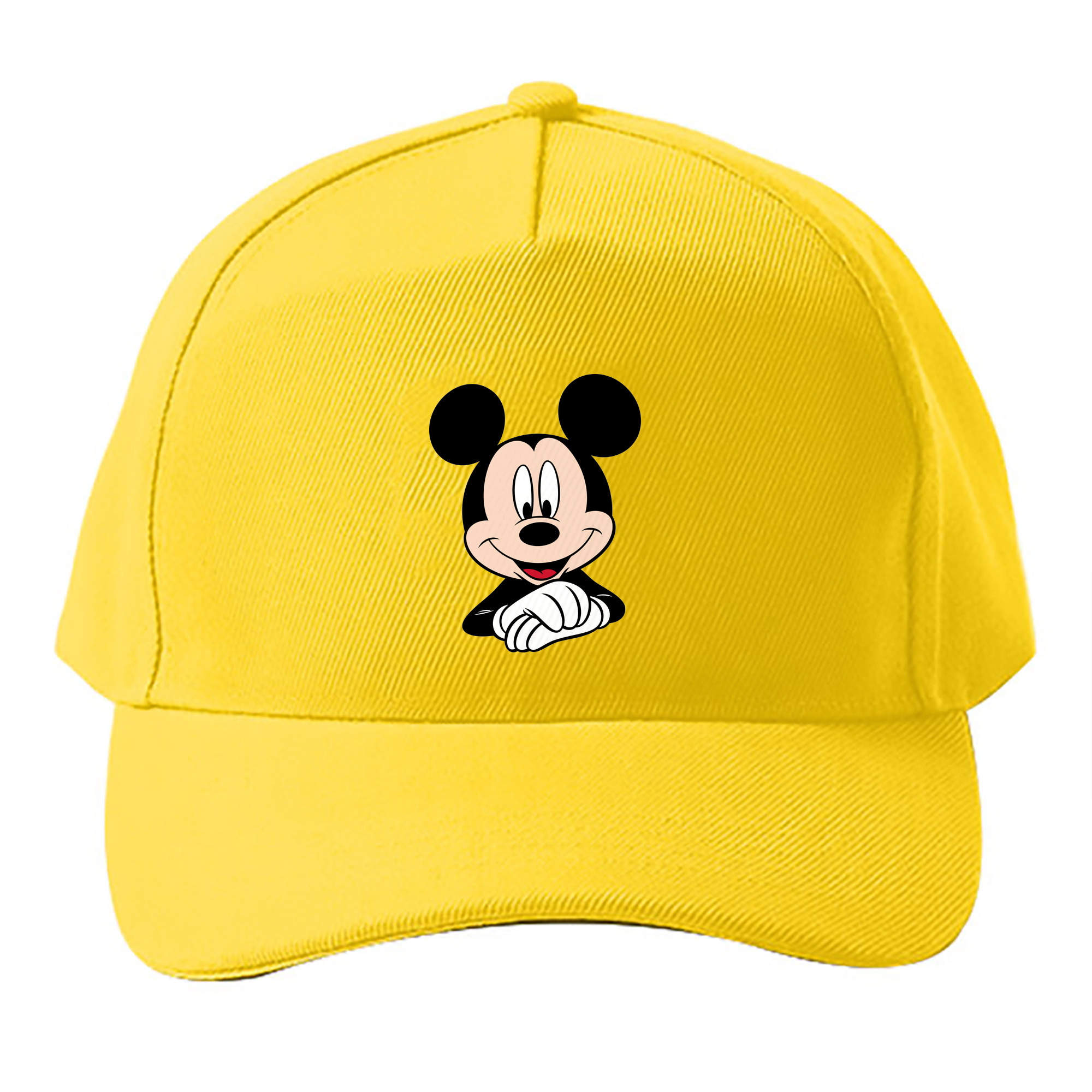 （画像用） ミッキーマウス Mickey Mouse ベースボールキャップ 綿100％ 男女兼用 帽子 スポーツ